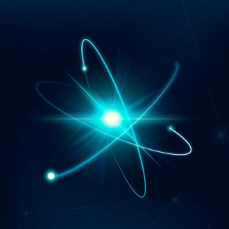 atom-science-biotechnology-blue-neon-graphic